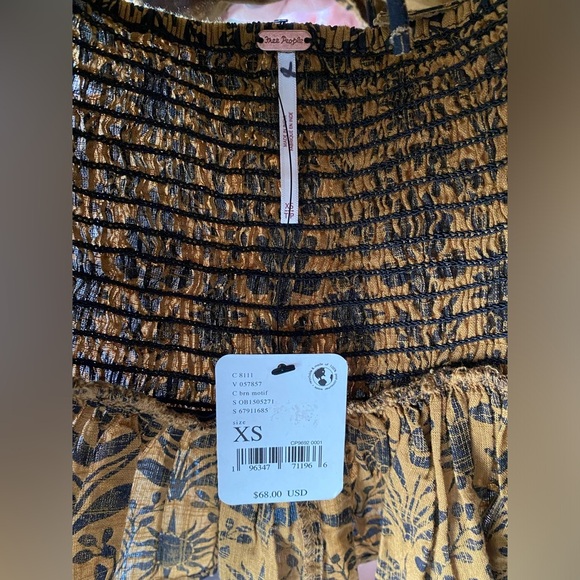 Free people halter smocked top ☀️NWT ☀️ - Picture 8 of 8